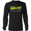 It's An English Thing, You Wouldn't Understand