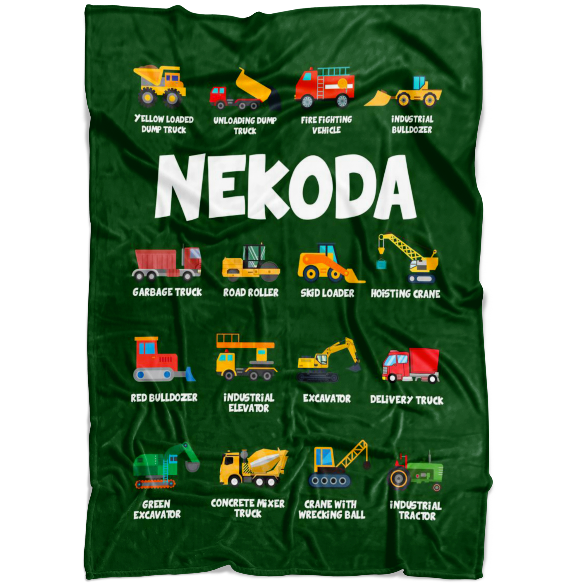 Nekoda Construction Blanket Green