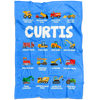 CURTIS Construction Blanket Blue