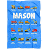 MASON Construction Blanket Blue