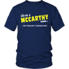 It's A McCarthy Thing, You Wouldn't Understand