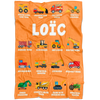 Loïc Construction Blanket Orange
