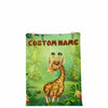 Personalized Name Giraffe Blanket, Custom Name Wild Animals Blanket for Boys & Girls