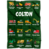 Colton Construction Blanket Green