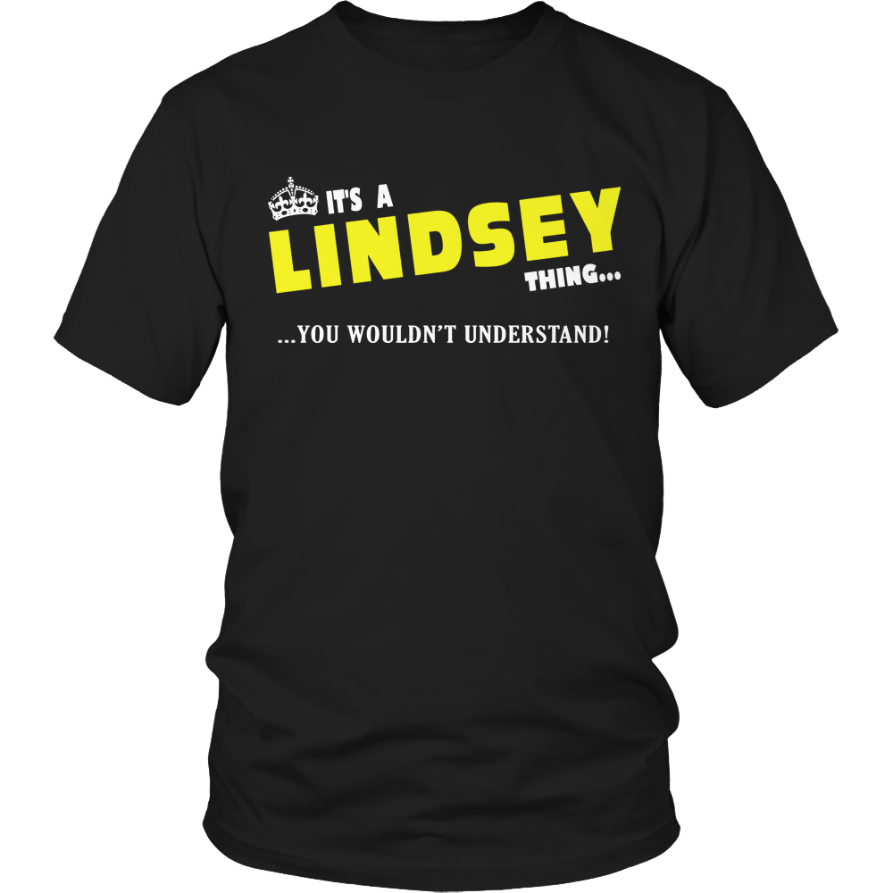 It's A Lindsey Thing, You Wouldn't Understand