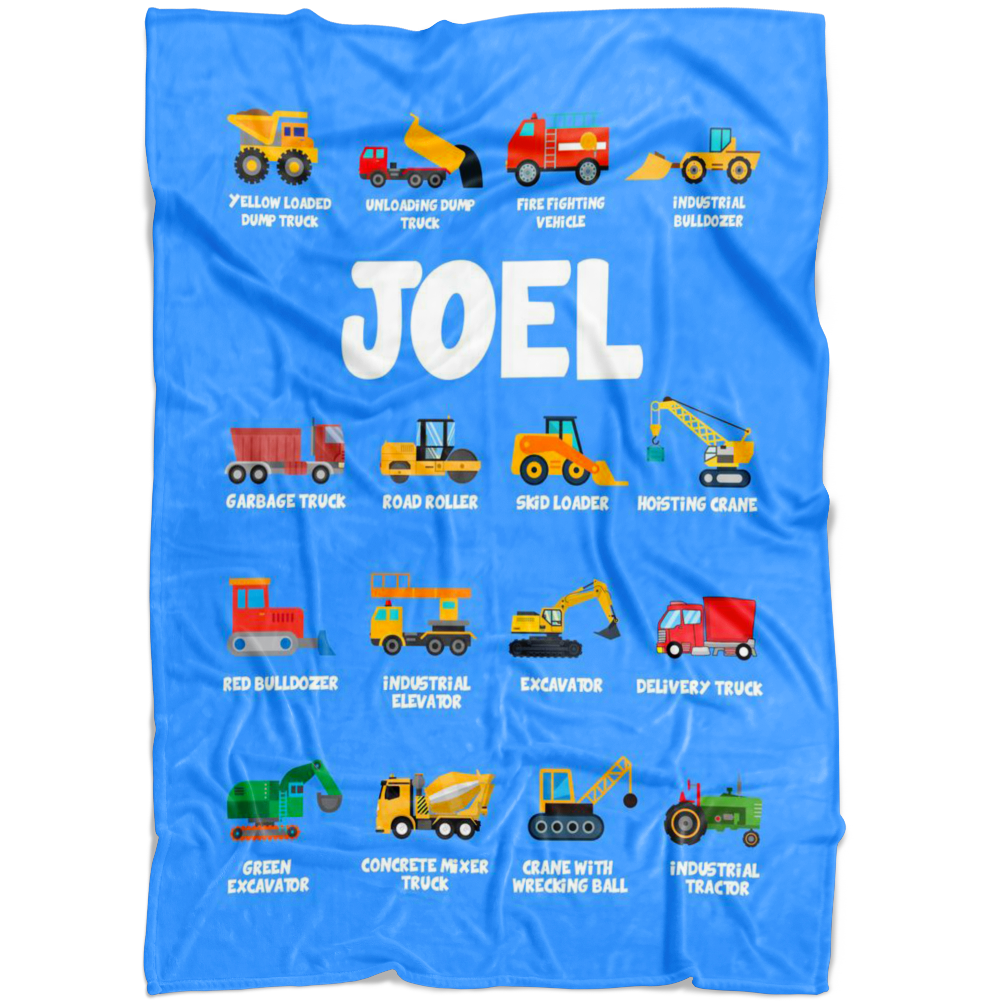 JOEL Construction Blanket Blue