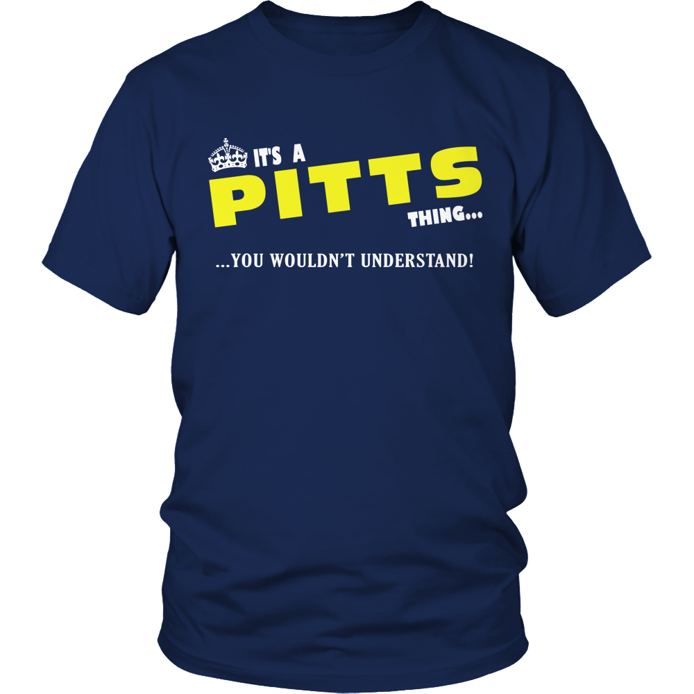 It's A Pitts Thing, You Wouldn't Understand