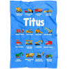 Titus Construction Blanket Blue