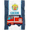 Personalized Name Firefighter Blanket for Boys - Colton