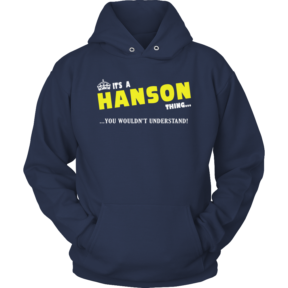 It's A Hanson Thing, You Wouldn't Understand