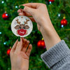 Personalized Kids Name Christmas Ceramic Ornaments