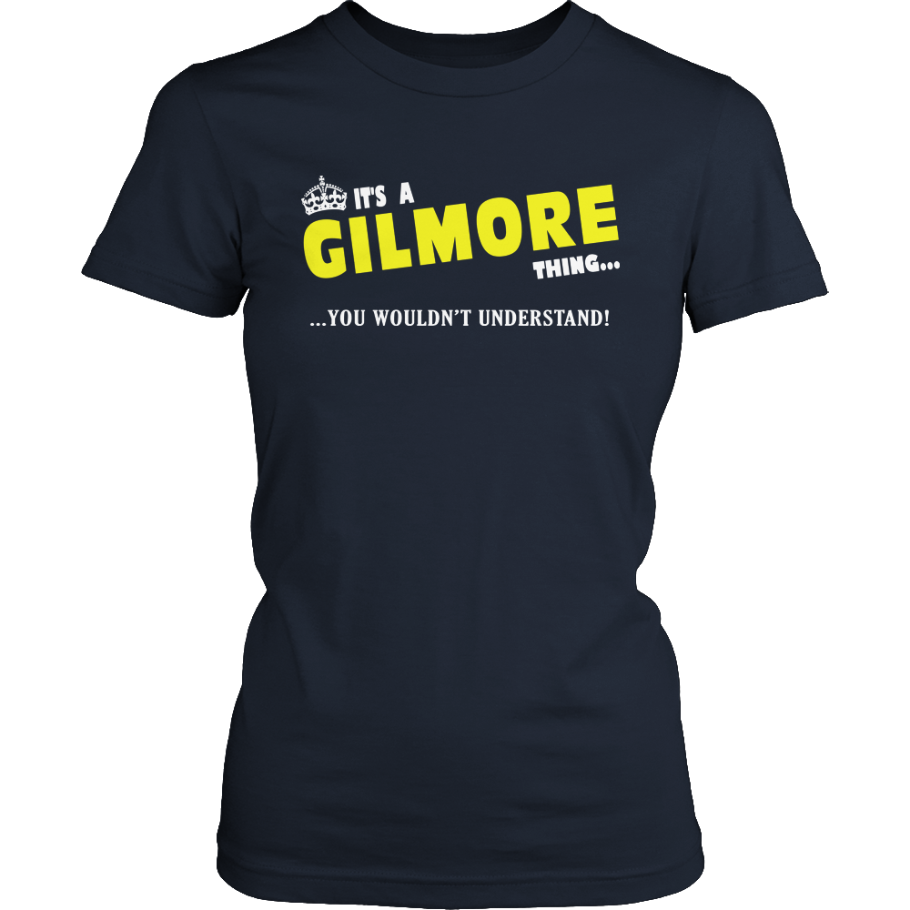 It's A Gilmore Thing, You Wouldn't Understand