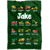 Jake Construction Blanket Green