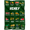 Henry Construction Blanket Green