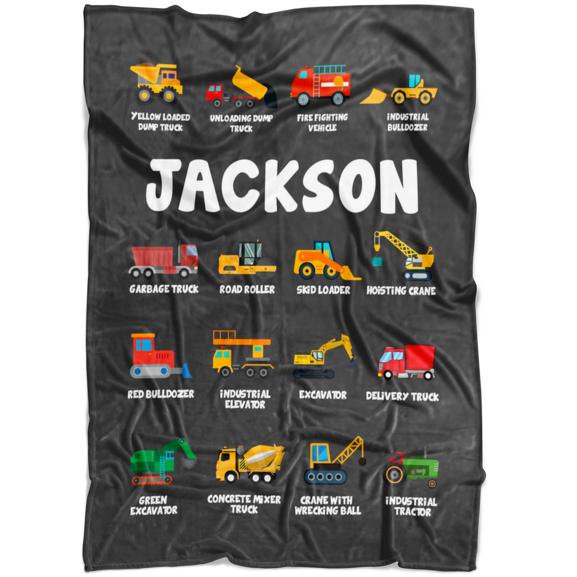 JACKSON Construction Blanket Grey
