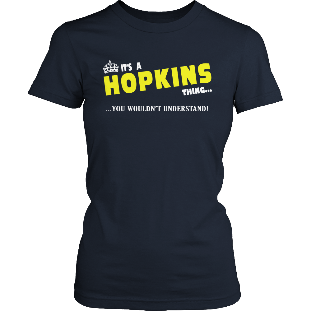 It's A Hopkins Thing, You Wouldn't Understand