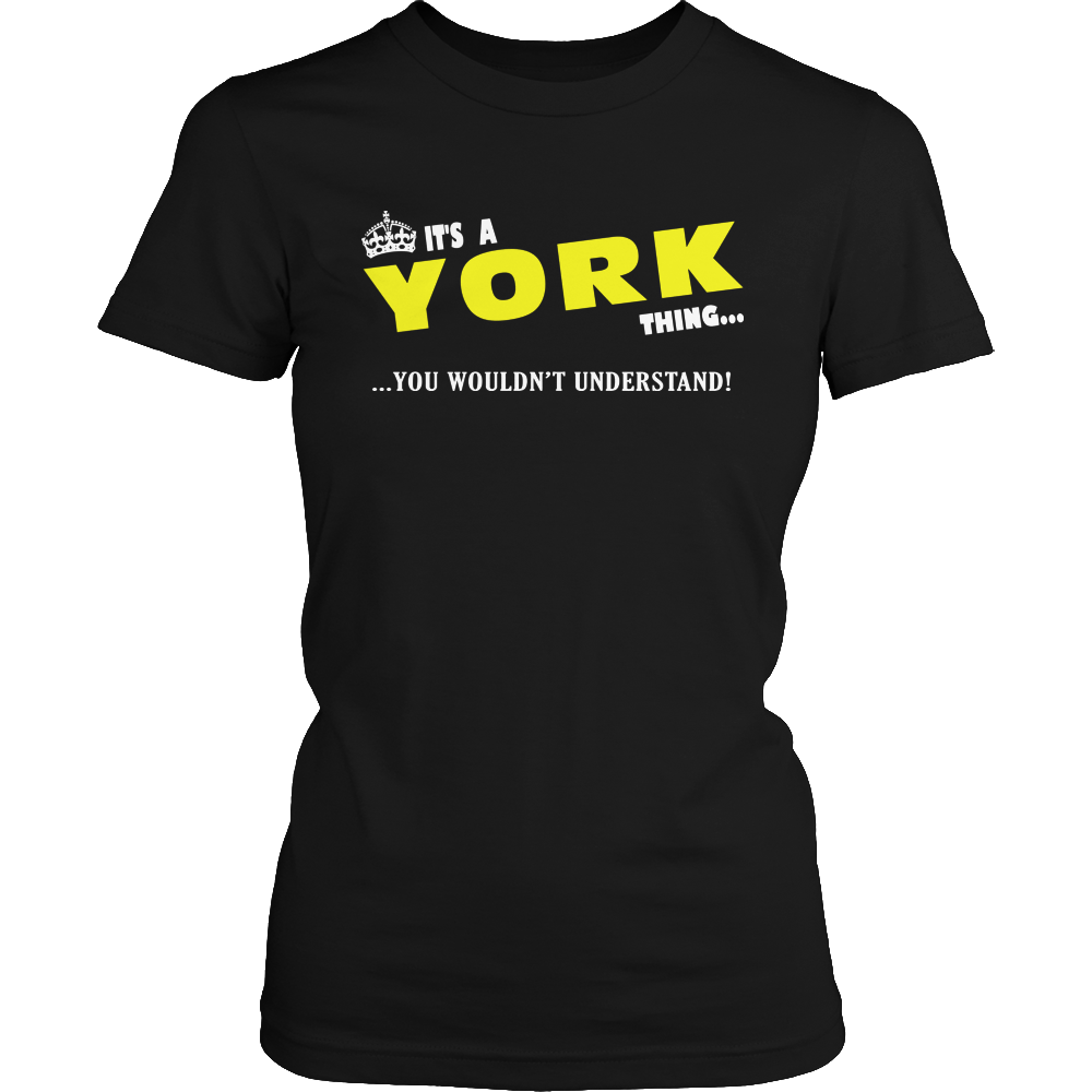 It's A York Thing, You Wouldn't Understand