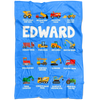 Edward Construction Blanket Blue