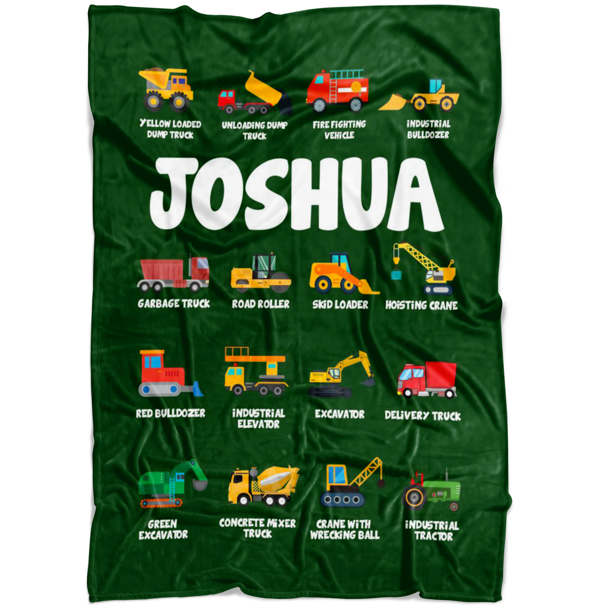 JOSHUA Construction Blanket Green