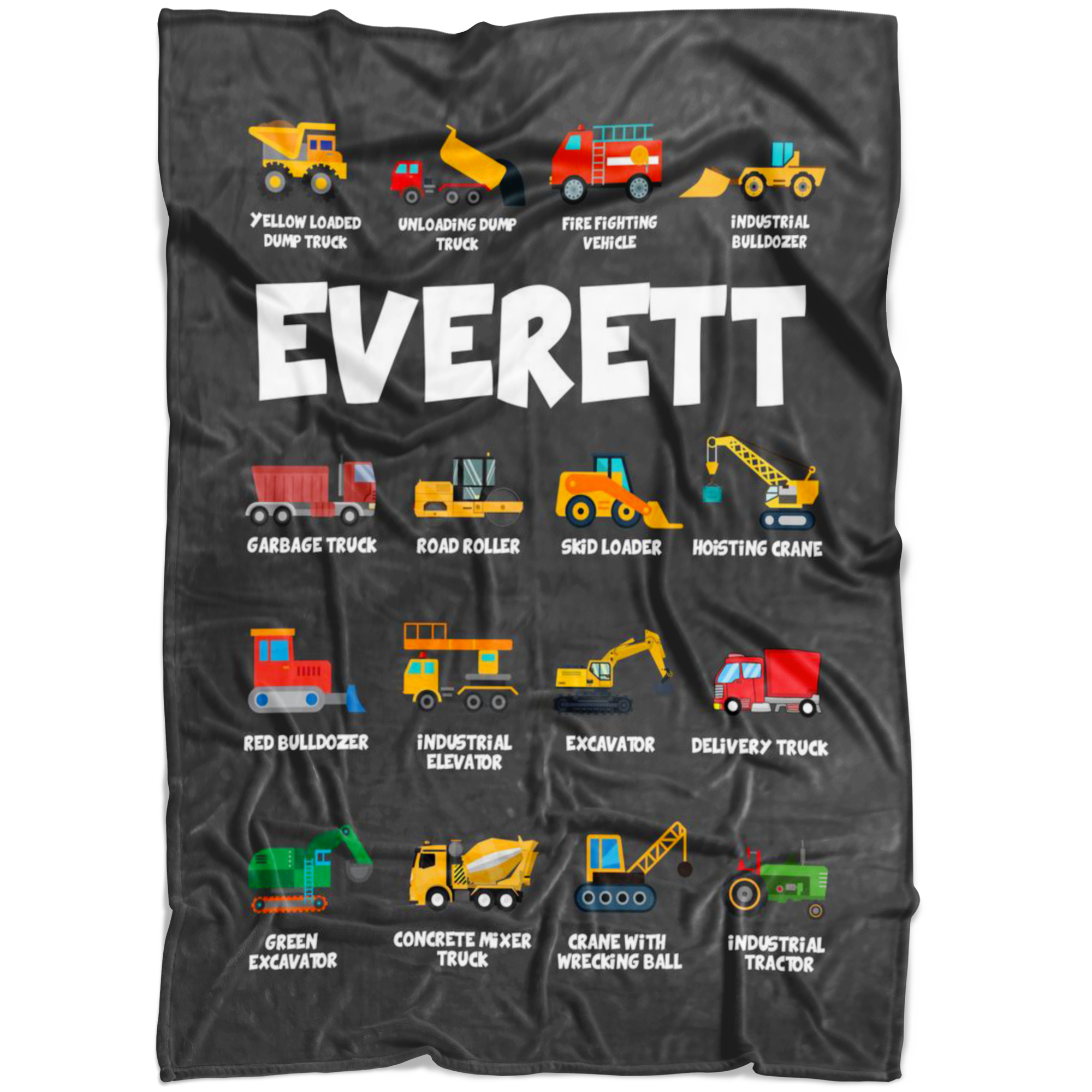 Everett Construction Blanket Grey