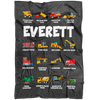 Everett Construction Blanket Grey