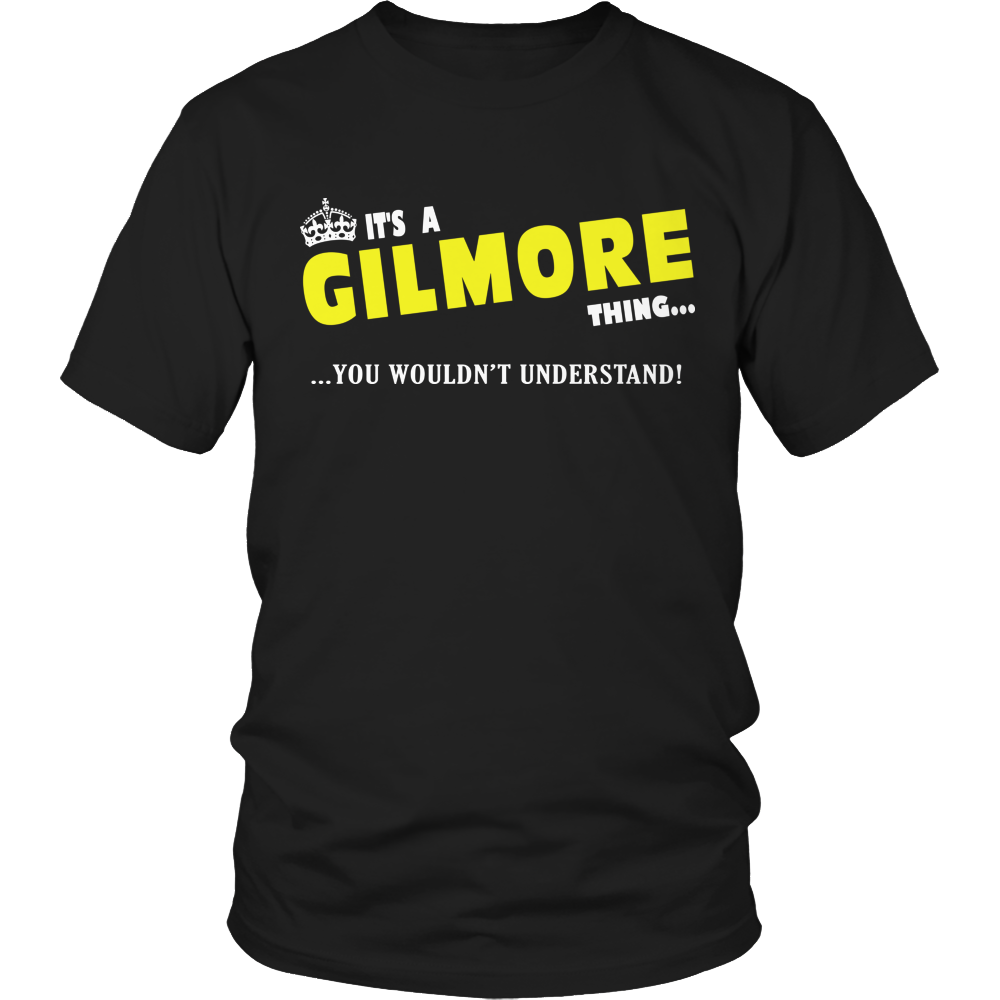 It's A Gilmore Thing, You Wouldn't Understand