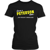 It's A Peterson Thing, You Wouldn't Understand