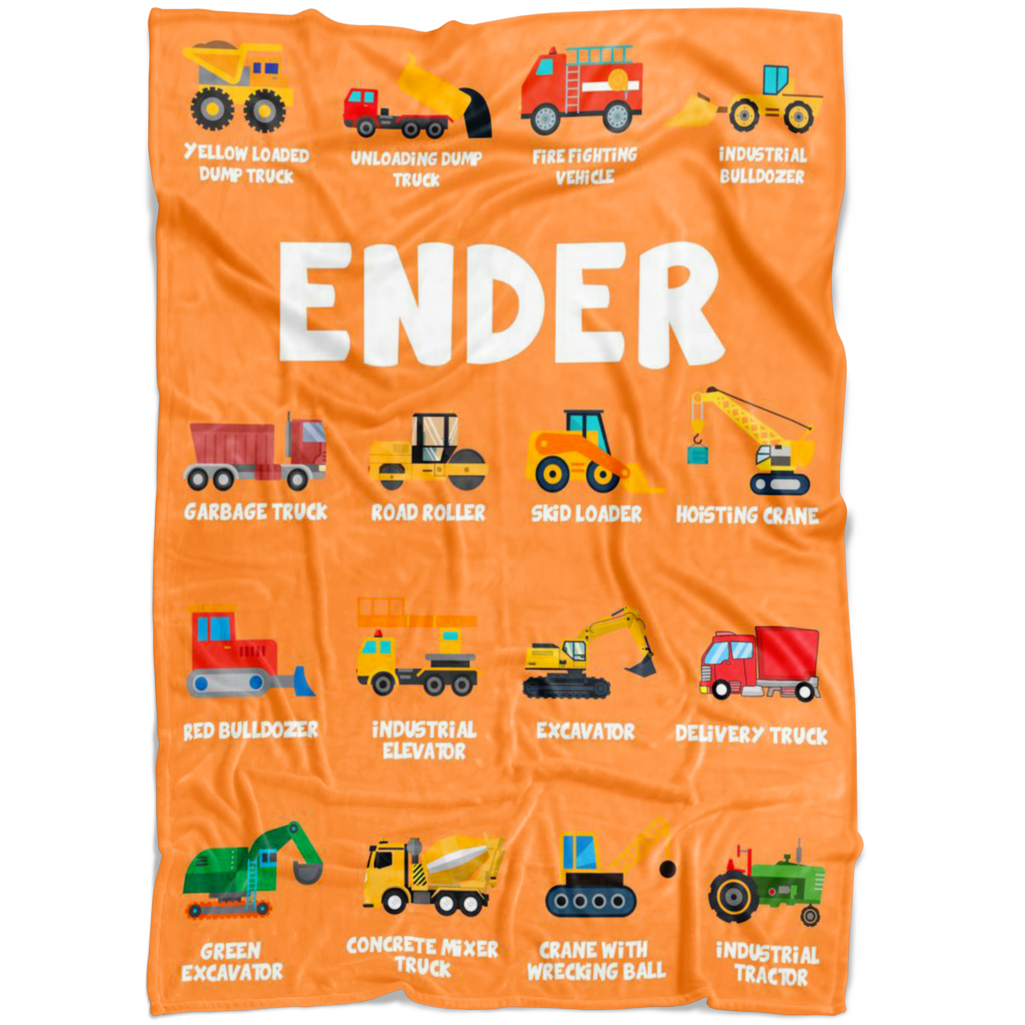 Ender Construction Blanket Orange