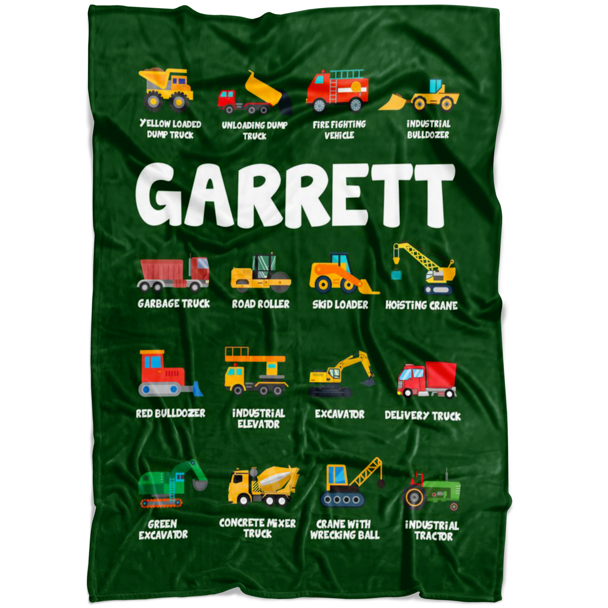 GARRETT Construction Blanket Green