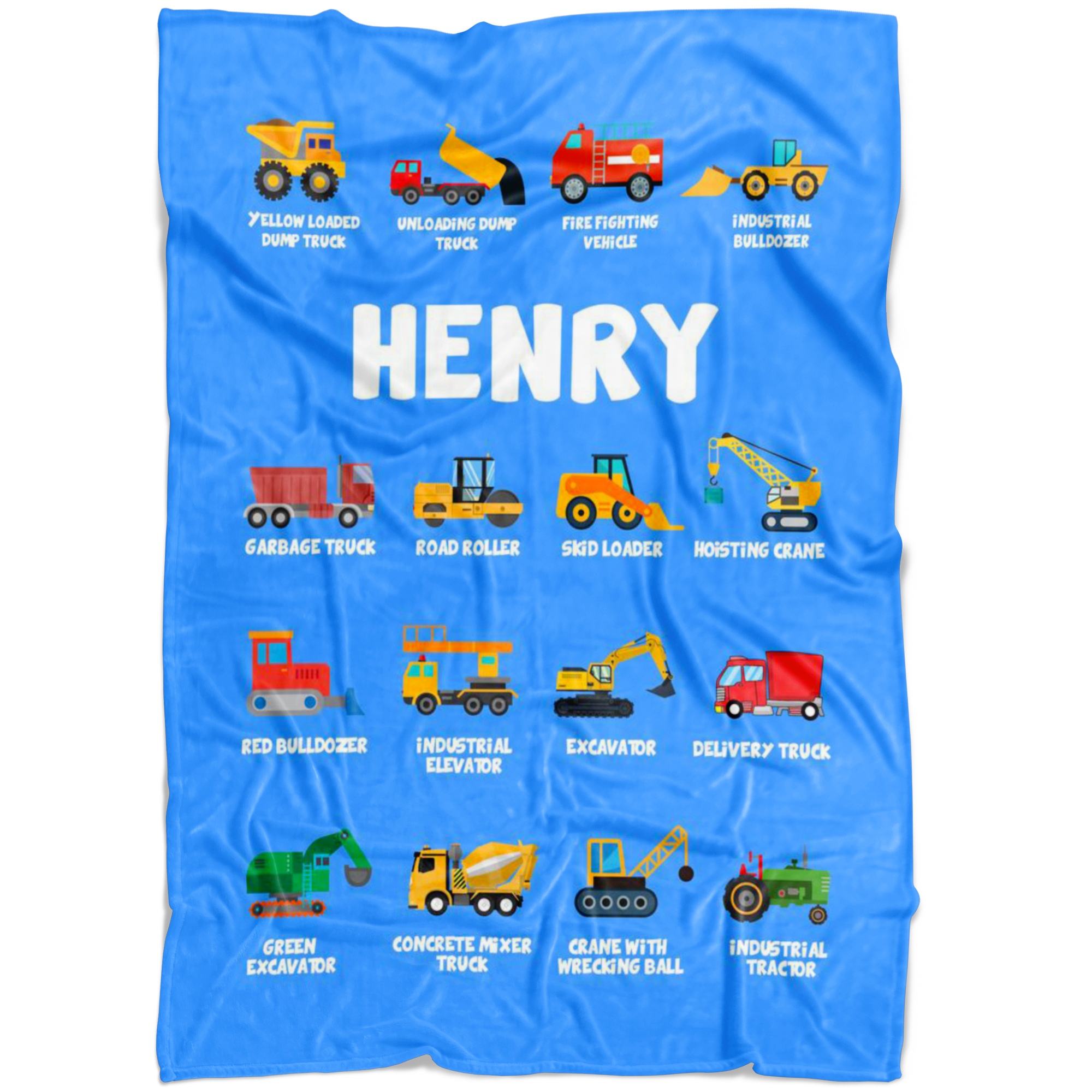 HENRY Construction Blanket Blue