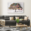 Family Tree Photo Collage Wall Art - Sparkling