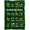 Beckham Rye Harris Construction Blanket Green