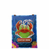 Personalized Name Crab Blanket, Custom Name Sea Animals Blanket for Boys & Girls