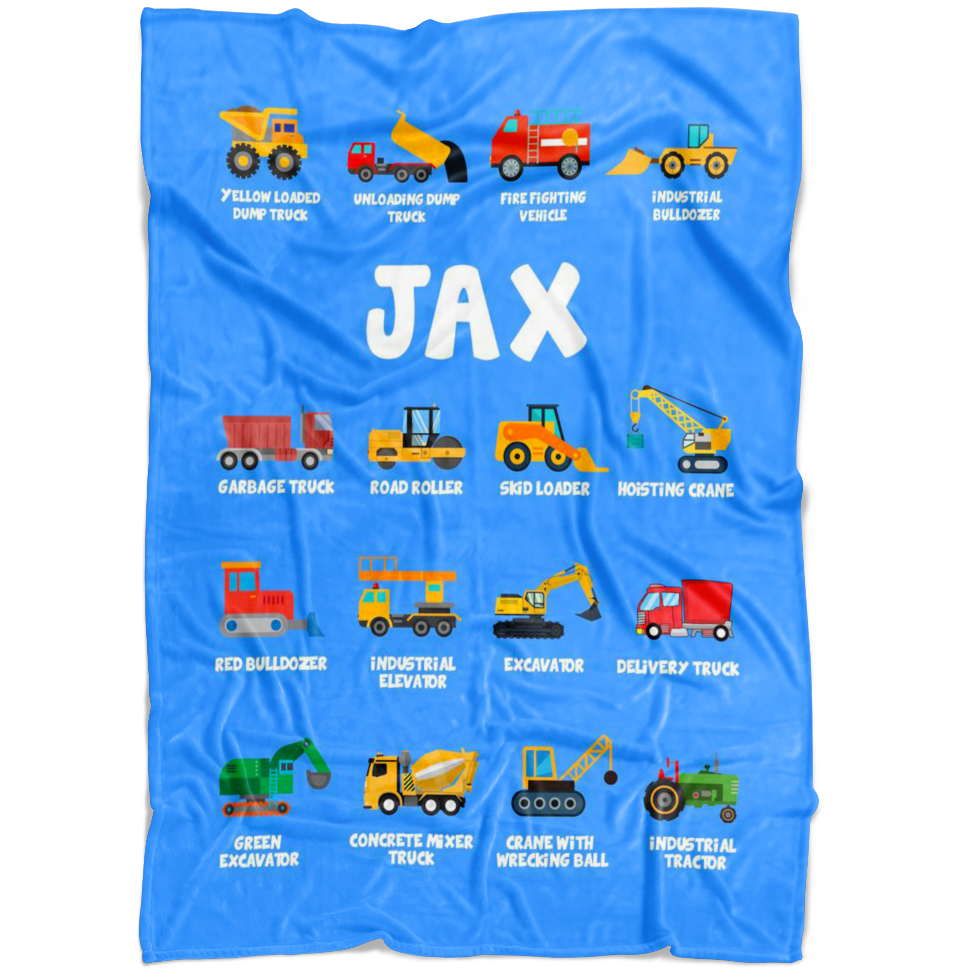 JAX Construction Blanket Blue