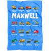 Maxwell Construction Blanket Blue