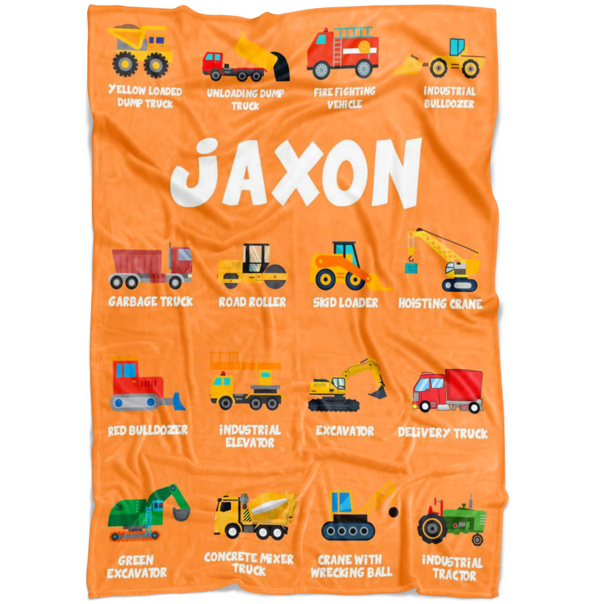 Jaxon Construction Blanket Orange