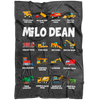 Milo Dean Construction Blanket Grey
