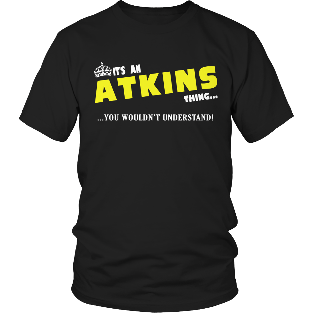 It's An Atkins Thing, You Wouldn't Understand
