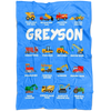 Greyson Construction Blanket Blue