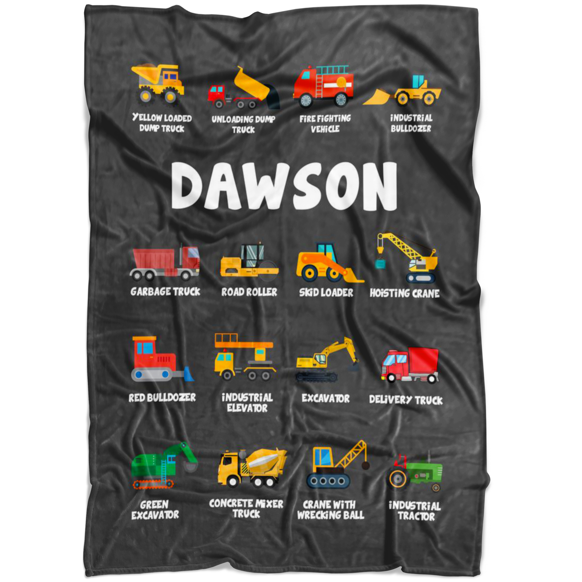 Dawson Construction Blanket Grey