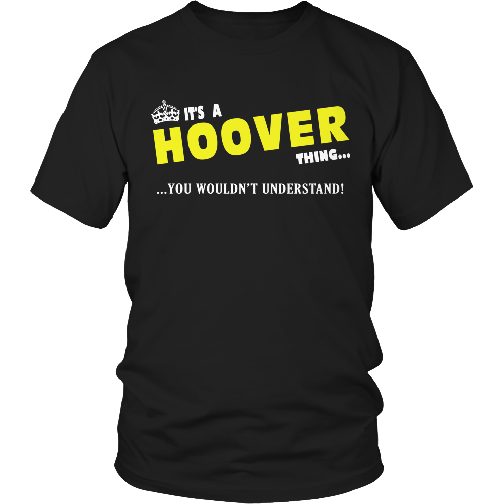 It's A Hoover Thing, You Wouldn't Understand
