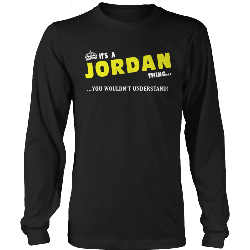 It's A Jordan Thing, You Wouldn't Understand