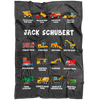 Jack Schubert Construction Blanket Grey