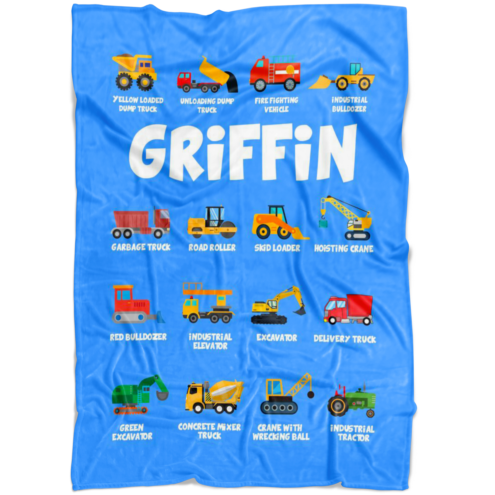 Griffin Construction Blanket Blue