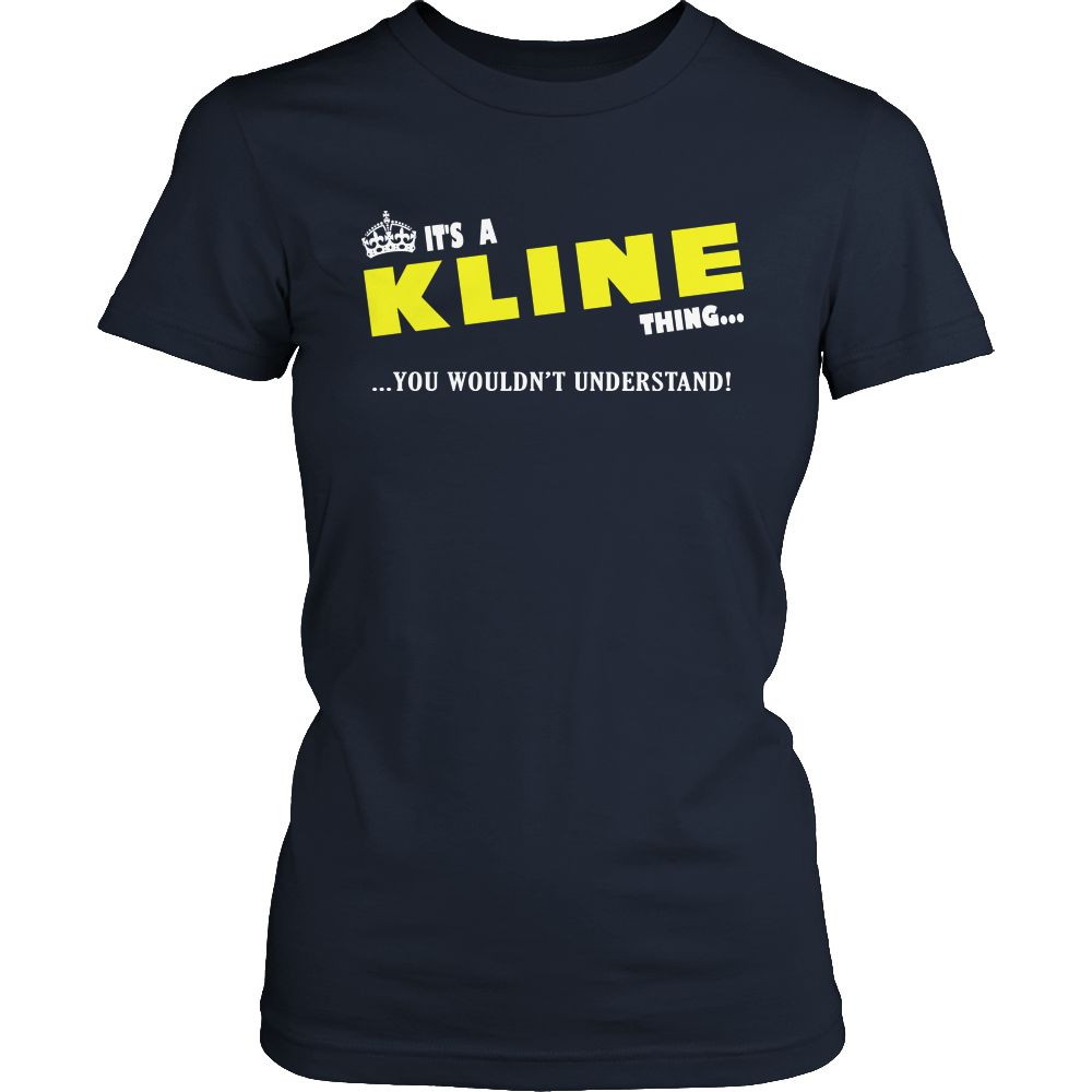 It's A Kline Thing, You Wouldn't Understand