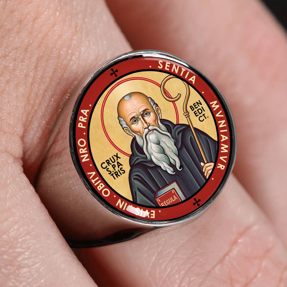 Saint Benedict Ring