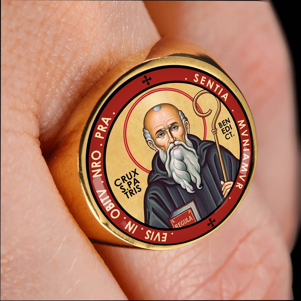 Saint Benedict Ring