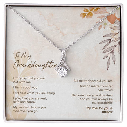 Granddaughter Gift from Grandma - Beauty Necklace