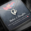 Load image into Gallery viewer, Mother &amp; Daughter Forever Love Necklace with A Message Card