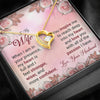 Load image into Gallery viewer, To My Wife Gift Forever Love Necklace with A Message Card